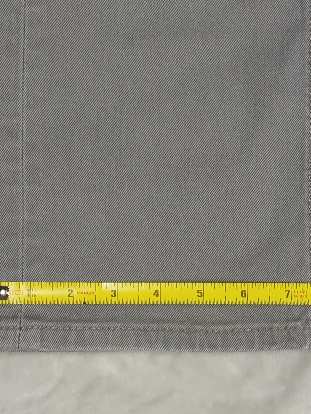 Levi's 513 Jeans 34x30 Men's Slim Straight Gray Denim
